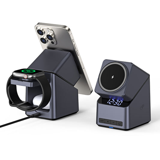 DockFold Qi2® — Stazione di Ricarica 3-in-1