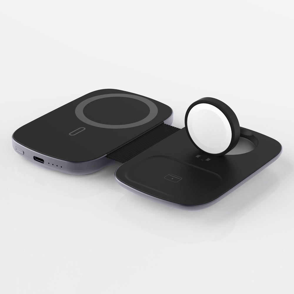 MagFold Power® — Powerbank + 3-in-1 Oplader