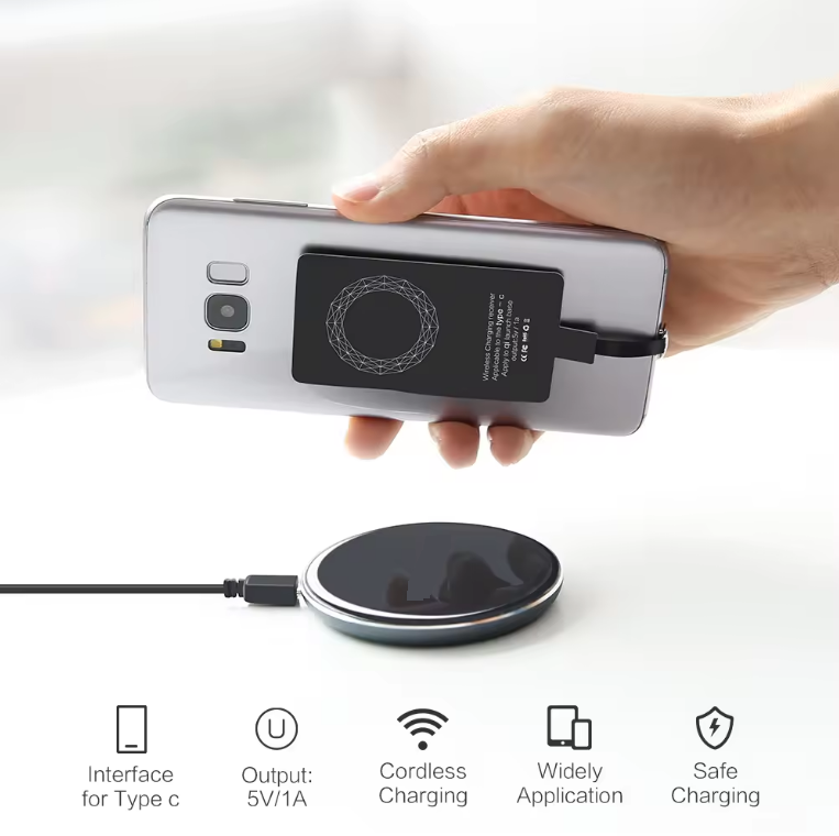 Qi USB C Wireless Charging Receiver Galaxy A Series DockCharger Global qi-usb-c-wireless-charging-receiver-galaxy-a-series-dockcharger-global