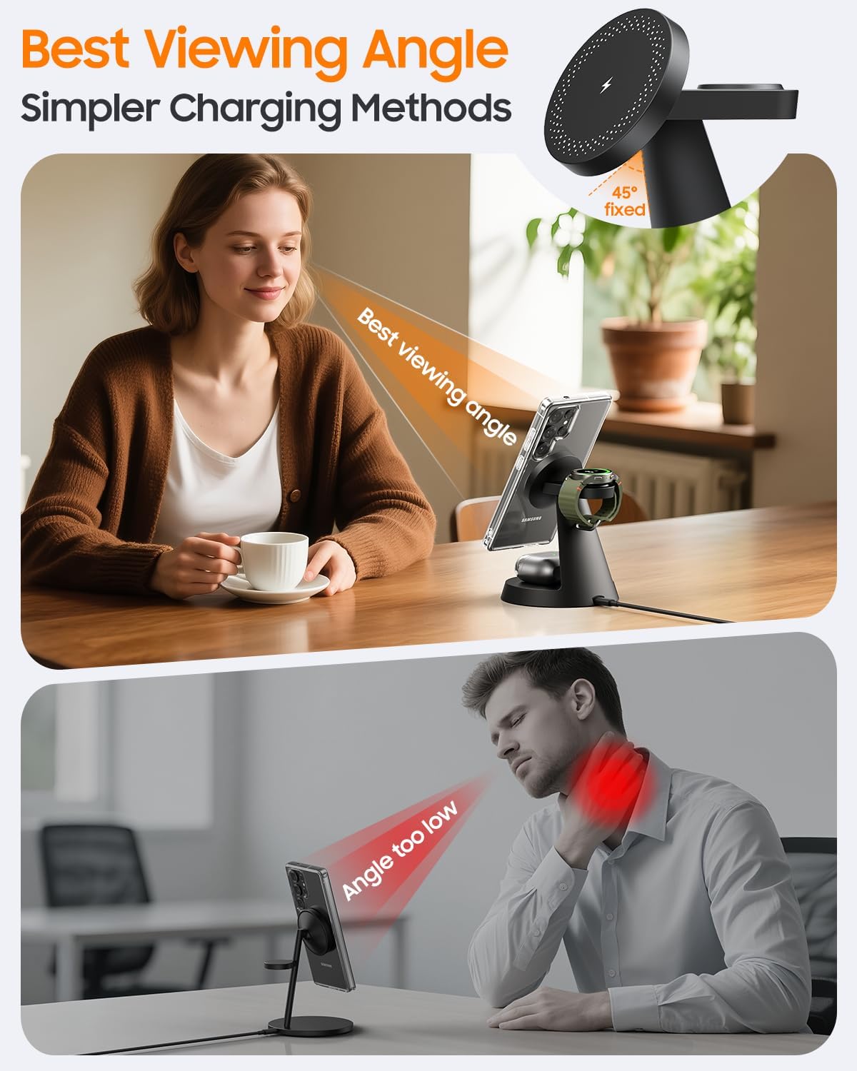 Galaxy MagDock 3-in-1