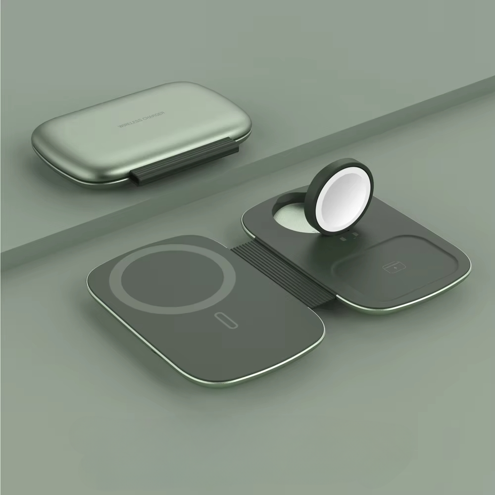 MagFold Power® — Powerbank + 3-in-1 Oplader